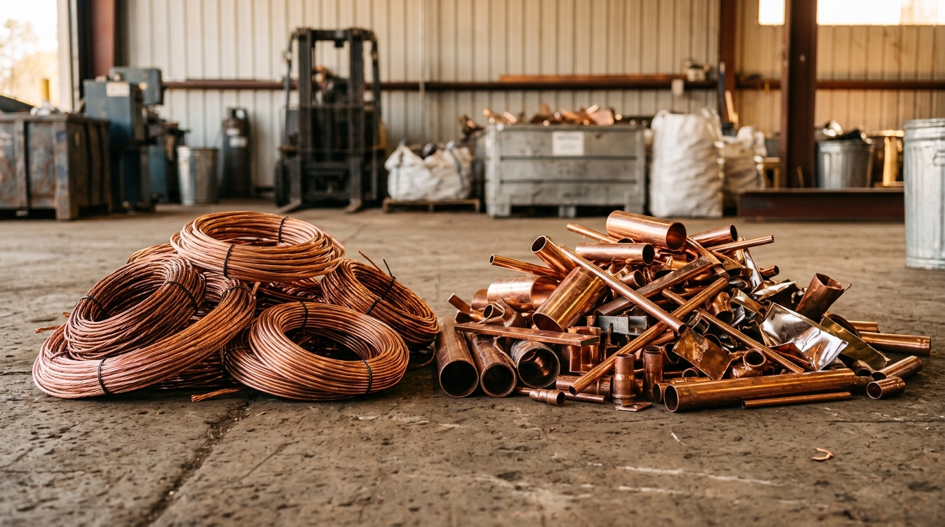 Цветной металлолом — медь, алюминий, латунь